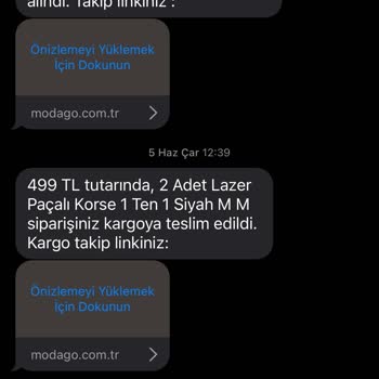 Korselines Sipariş Ettiğim Ürün Gelmedi