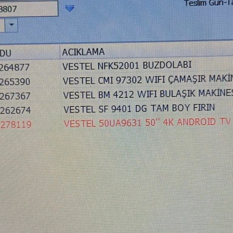 Vestel Beyaz Eşyalarımız Teslim Edilmiyor Mağdur Ediliyoruz