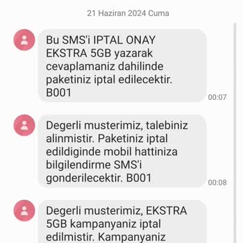 Türk Telekom Mobil 6 Aydır Paket İptalimi Yapmayıp, Haksız Ücret Alıyor!