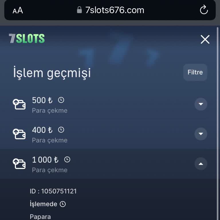 7slots Adlı Siteden, 3 Saat Önce Çektiğim Para Hesabıma Hâlâ Düşmedi
