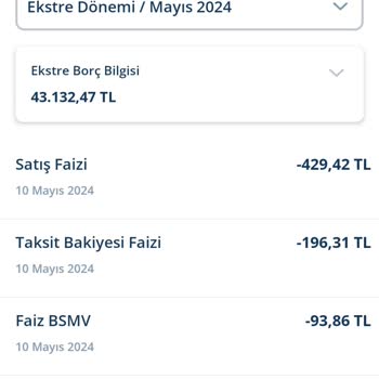 Denizbank Ekstra Satış Faiz Alması