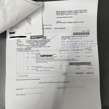 Maltepe Park Media Markt Mağaza Şikayeti