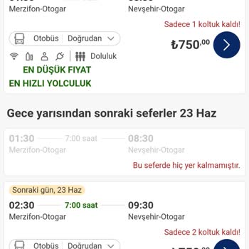 Kamil Koç Ne Olduğu Belli Olmayan Otobüs Listesi