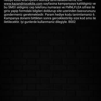 KazandıRio 500 TL Hesabıma Gelmedi Ve Bilgilendirme SMS Gelmedi