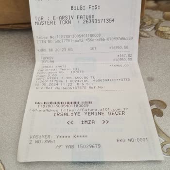 A101 Kurban Eti Çok Yağlı