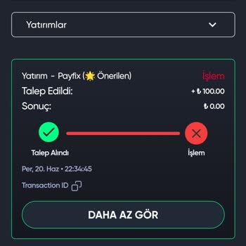 Baywin Yatırım Yaptığım Parayı Hesabıma Tanımlamadı