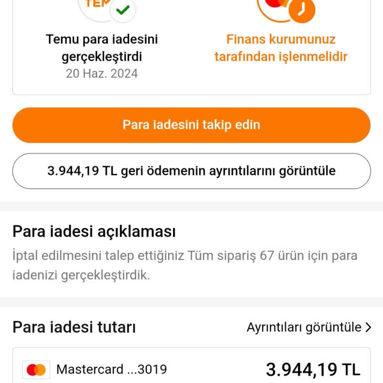 Temu Alışveriş Mağduriyeti