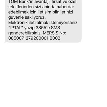 Tom Bank Hadi Uygulaması İzinsiz Üyelik
