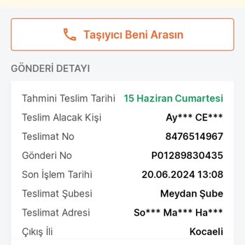 Trendyol Milla Nın Kargo Firmasından Şikayetçiyim
