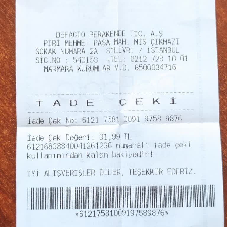 DeFacto Mobil Uygulama Ve Kusurlu Ürünler