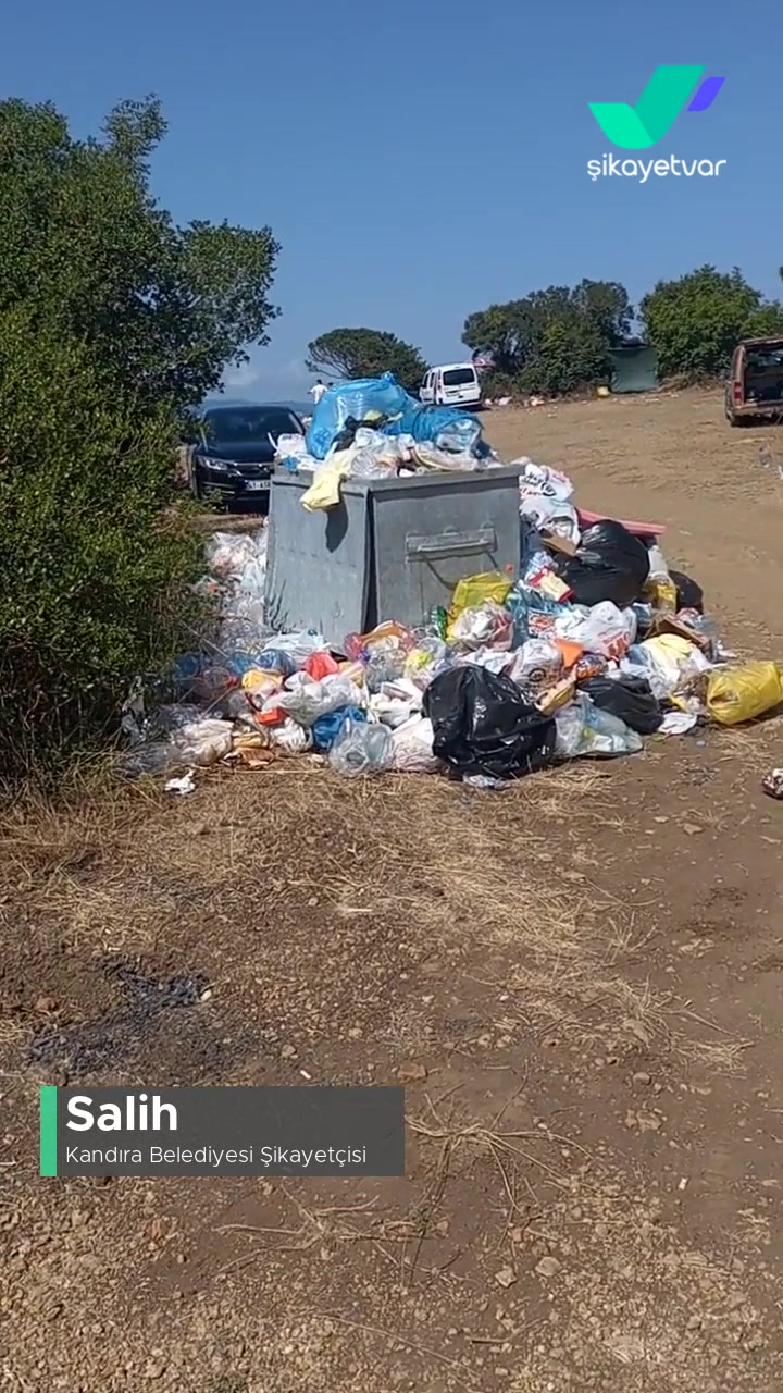 Kandıra Belediyesi Kefken'de Çöp Yığını videonun kapak resmi