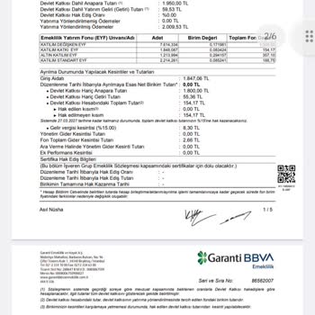 Garanti Bankası Bireysel Emeklilik Sistemi Şikayeti