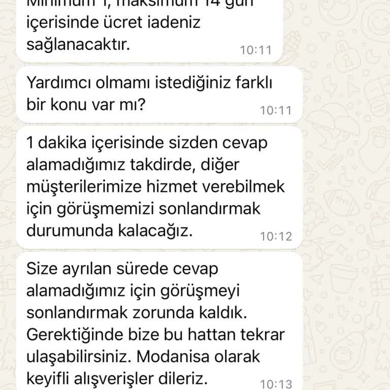 Modanisa İade Etmiyor Paramı