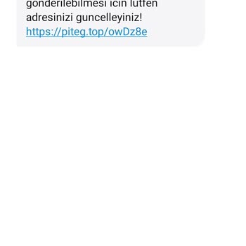 Kargo Yabancı Numaradan Gelen SMS Ve WhatsApp Mesajındaki LİNK'E Tıklamayın