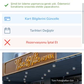 Otelz Konaklamamı İptal Etti