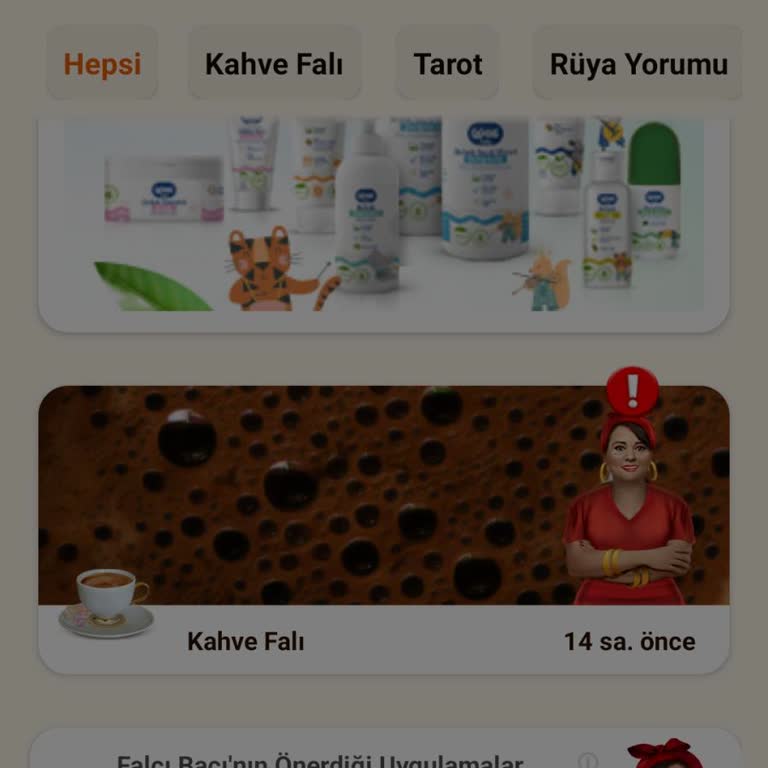 Kaave Falı Falcı Bacı Uygulamasından 2 Seferdir Yorumlanamadı Diye Mesaj Atılıyor!