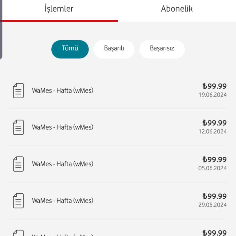 WaMes Yanlış Abonelik Ücreti Ve İptal Talebi