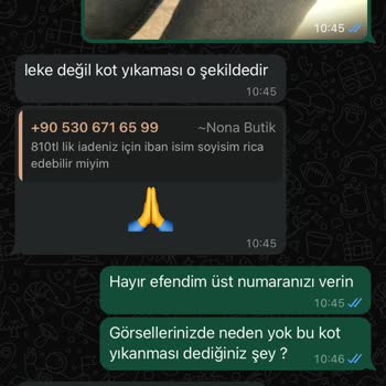 Nonabutik.com Nonabutik Hatalı Ürün