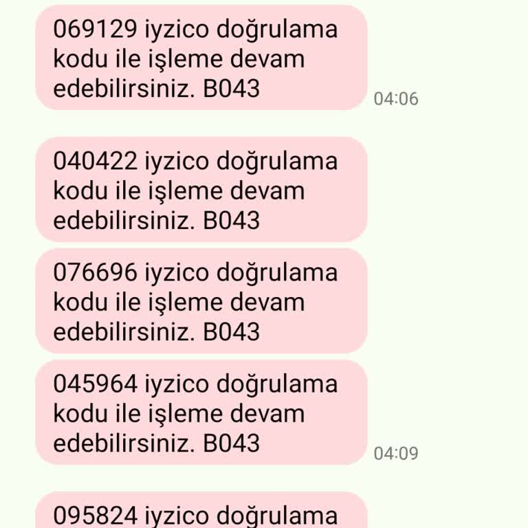 iyzico Sürekli Kod Yollama