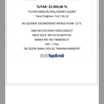Beko Ödeme Yapılmasına Rağmen Sipariş Oluşturamama