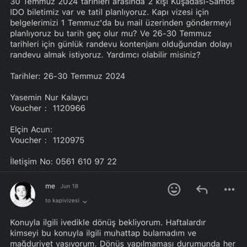 Ido- Yunan Adaları Seferleri İletişim Sorunu