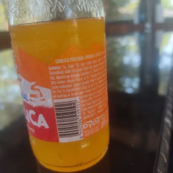 Çamlıca Gazoz Şişesi Paslı Çıktı