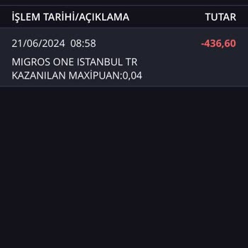 Migros'un Kafasına Göre Kartımdan Para Çekmesi