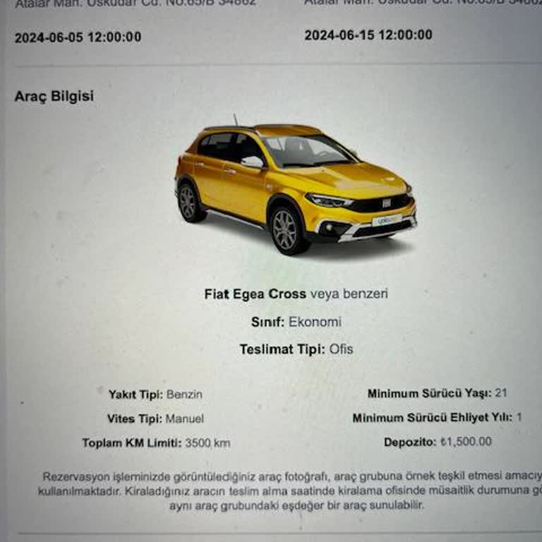 Yolcu360 Araç Kiralamada Sorun. Amman Dikkat!