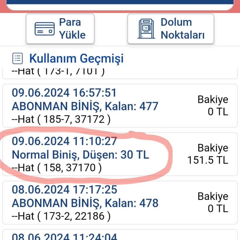 EGO Genel Müdürlüğü EGO Bakiye Silme