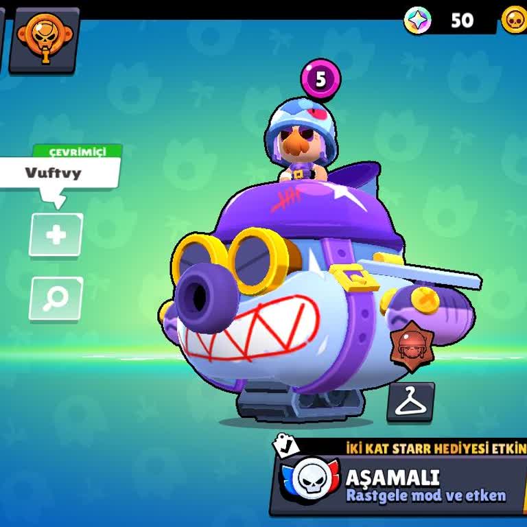 Supercell Brawl Stars'da Arkadaşımın Bana Aşamalı Maçlarda Yaptığı Şaka