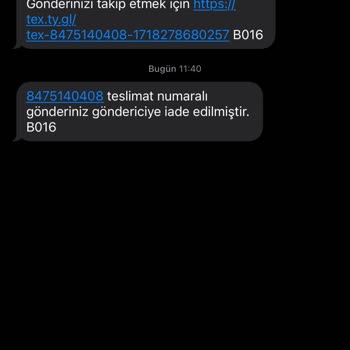 Fit & Alive Trendyol Ürünüm Kargo Bilgi Verilmeden İade Edildi