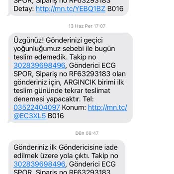 MNG Kargo Sorumsuzluğu Ve İlgilenmemesi.
