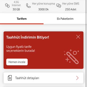 Vodafone Paket Fiyatlarında 3 Katı Artış