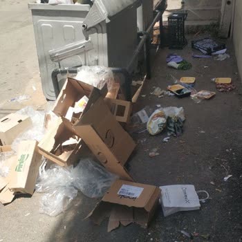 Karabağlar Belediyesi, Çöp Konteynerleri İçin Alanlar Oluşturulsun.