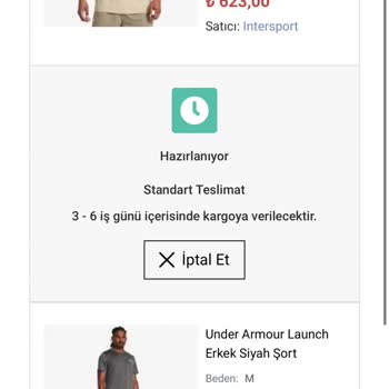 Fashfed Üzerinden Sipariş Edilen Ürünlerin Stok Sorunu