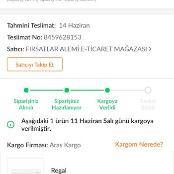 Trendyol On Gündür Gönderilmeyen Ürün