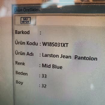 Lee Wrangler İzmir Mağazasından Aldığım Pantolonun Değişim Süreci Sorunu