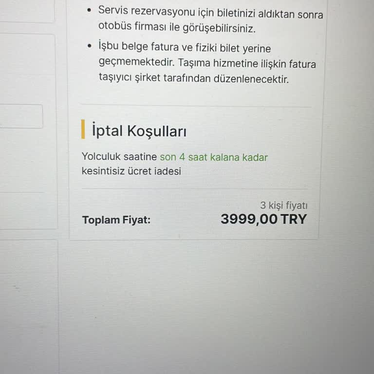 Lüks Aydın Turizm'in İptal Edilen Seferi Ve İade Sorunu