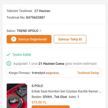 U.S. Polo Assn. Saatim Gelmedi Sipariş Verdiğim Kutuda