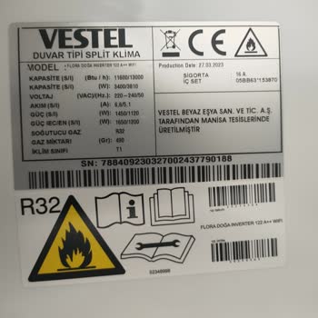 Vestel Klima Vantilatör Kadar Soğutmuyor