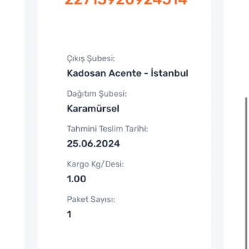 Sürat Kargo Tarafından Ürünümün Habersiz Şekilde İade Edilmesi