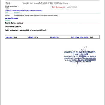 Viofo A229 Duo Araç Kamerası