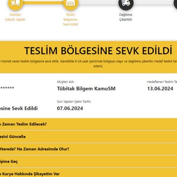 AGT Kurye Kamu Sm Malı Mühür Teslim Etmiyor