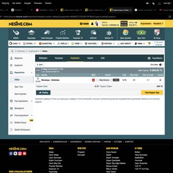 Nesine.com Paranın Üzerine Çöktü