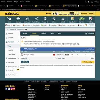 Nesine.com Paranın Üzerine Çöktü