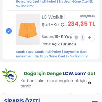 LC Waikiki Mağaza Ve İnternet Fiyat Farklılıkları Hakkında Şikayet