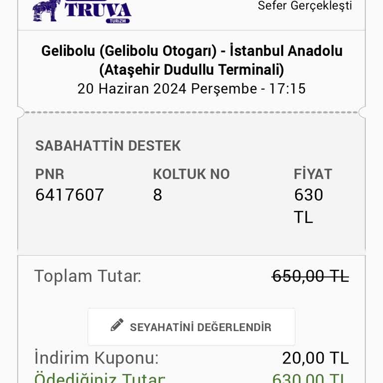 Gelibolu Truva Seyahat Beni Yolda Bıraktı, Gece Yarısı Mağdur Etti