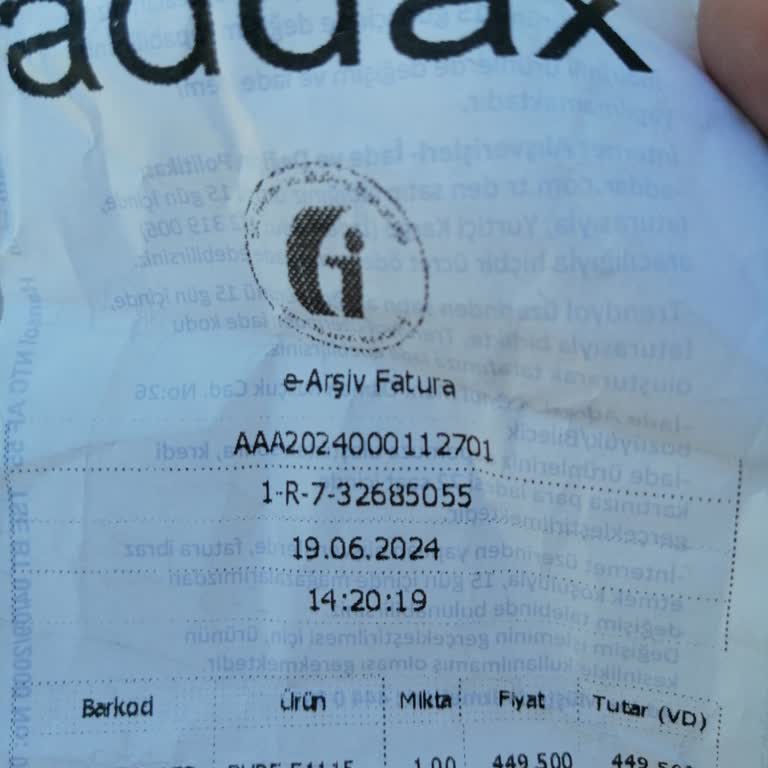 Addax Ankara Ankamall Mağazası 2 Gün Önce Aldığım Ürünü İade Almıyor