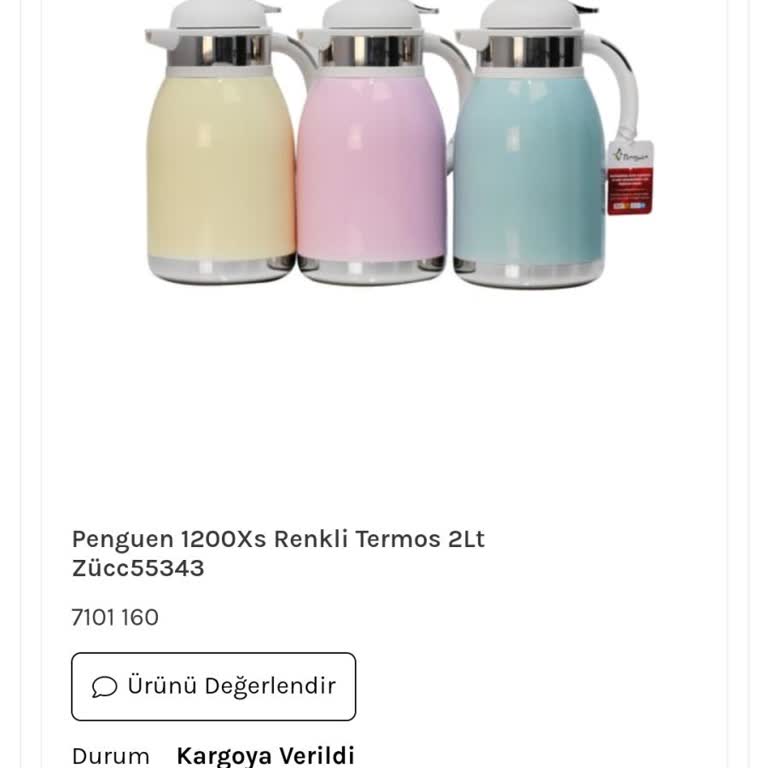 7 Kat Endüstriyel Yapı Market Farklı Ürün Gönderildi