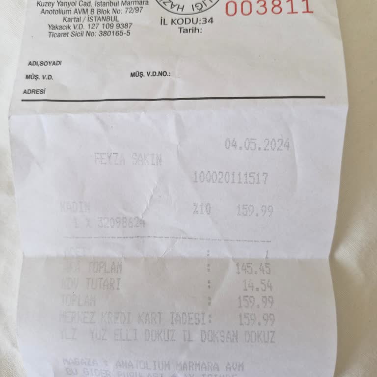 Barrels And Oil Mağazası İade Süreci